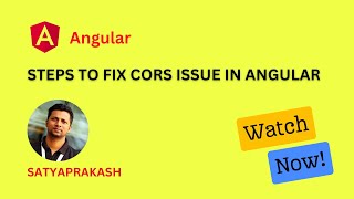 Angular Tutorial for Beginners: Fix CORS Issue using REST API or Web API #angular