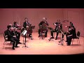 mendelssohn octet in e flat members of the houston symphony and richard lin