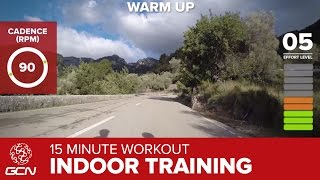 15 Minute Workout - Best Indoor Cycling Training Cardio Session