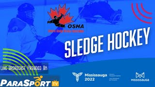 2022 Ontario Parasport Games - Sledge Hockey - Elmvale Bears vs Niagara Thunderblades