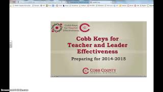 Cobb Keys Website Overview