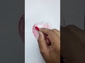 Apple Drawing In Colour Pencil