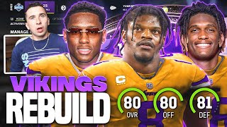 A 20 YEAR VIKINGS REBUILD AFTER KIRK COUSINS IS GONE!