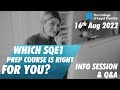 Which SQE1 prep course is right for you? Info Session and Q&A August 2022