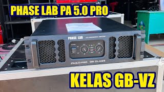 KELAS GB-VZ power amplifier phaselab PA 5.0 Pro