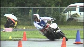 2012 10 7 Dunlop Moto Gymkhana JAPAN Uraike NSR250R heat 1