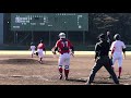 【高校女子野球】「日南学園」vs「高知中央」④宮崎女子硬式野球交流戦♪