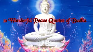Top 10 Budha Quotes on Peace