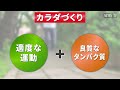 50代以上のための栄養補給プロテイン サントリー「ボディサポ」で無理なく筋肉づくり！