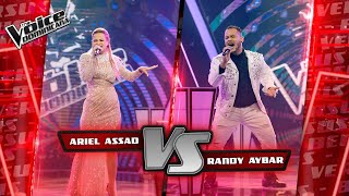 Ariel Assad VS Randy Aybar – "Pega La Vuelta" | Batallas | The Voice Dominicana 2021
