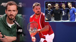 Daniil Medvedev reveals exactly why Stan Wawrinka has inspired him more than tennis legends