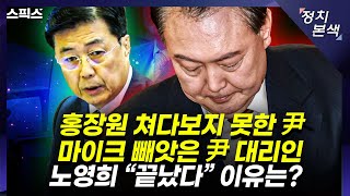 🔴LIVE [최경영의 정치본색] 노영희가 총정리했다. 탄핵 심판 5차 변론 주요 장면! “어제로 끝났다” 이유는? (노영희, 김성완, 김민하)