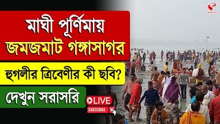 Hooghly Tribeni |Gangasagar| মাঘী পূর্ণিমায় জমজমাট গঙ্গাসাগর, হুগলীর ত্রিবেণীর কী ছবি? দেখুন সরাসরি