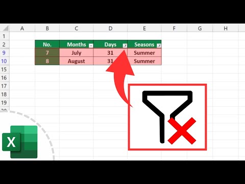 How To Clear Or Remove Filter In Excel Sheet Leveller