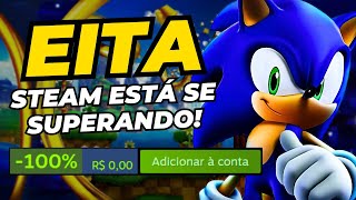 OBA! Novo jogos GRÁTIS misterioso EPIC GAMES e ofertas da Playstation e SEGA na Steam Winter Sale