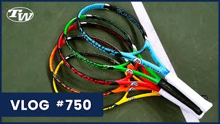 New ProKennex Ki Q+ Tennis Racquets are here!! -- VLOG #750 💛 💙 💚 🧡