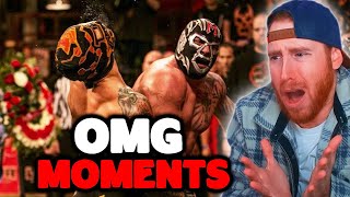 OMG MOMENTS!!! CRAZIEST Pro Wrestling Moves 7