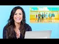 Demi Lovato reacts to K-Pop