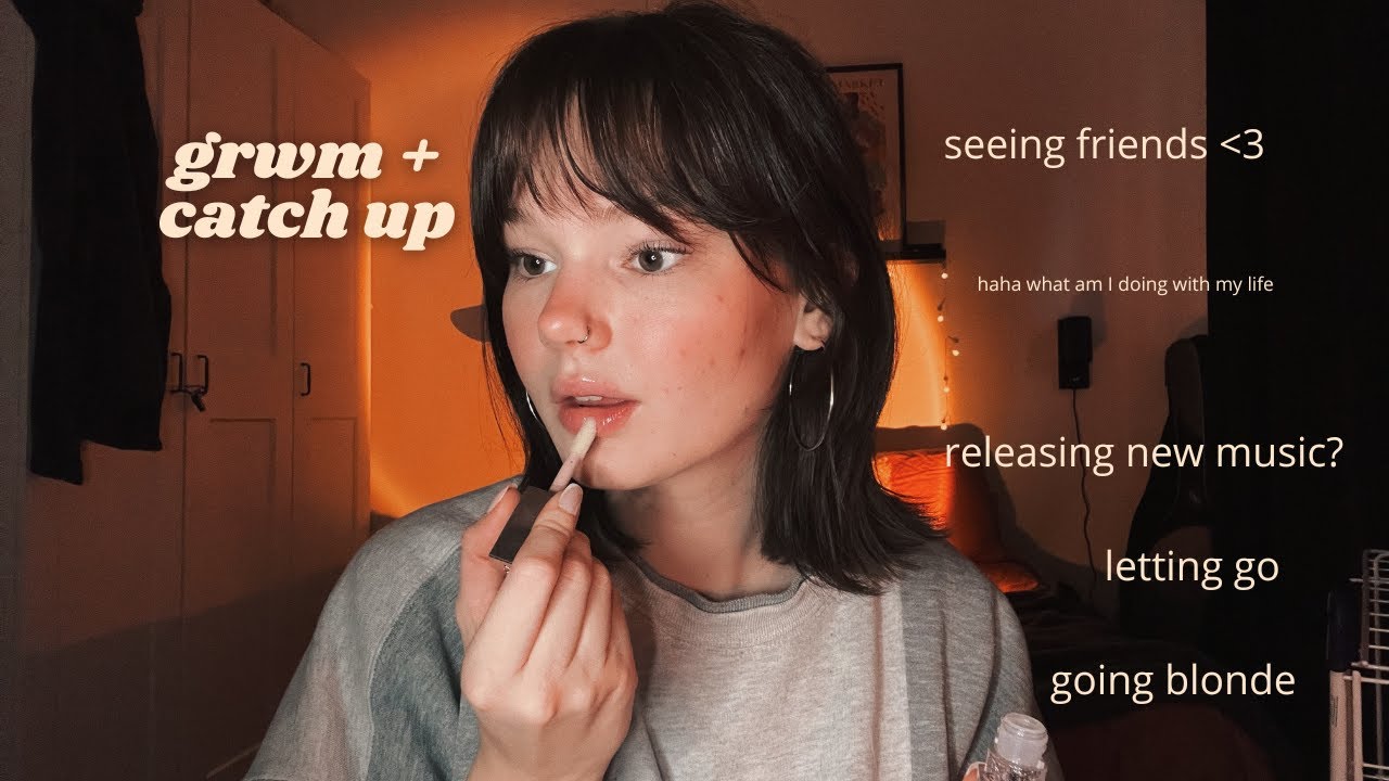 ASMR Get Ready With Me While We Catch Up :) - YouTube