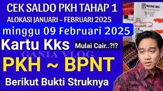 Hasil Cek Saldo Pkh Bpnt Siang ini Minggu 09 Februari 2025 Saldo Mulai Masuk Ke Kartu KKS Kpm? Simak