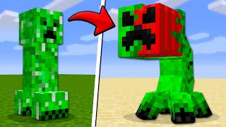 Melhorei os Mobs do Minecraft