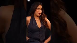 janhvikapoor look cutie in black outfits #shorts