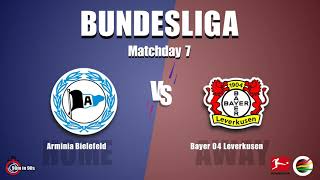 Arminia Bielefeld vs. Bayer Leverkusen - Bundesliga Season 21/22