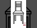 how to draw a chair easiest way to draw chair drawing chair