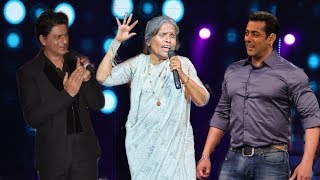 Shahrukh-Salman Gets surprised by Ranu Mondal's Voice after Watching Her Live Concert | Best Singer