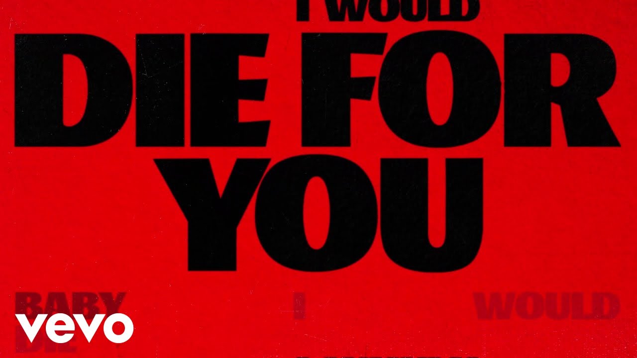 The Weeknd, Ariana Grande - Die For You (Remix / Lyric Video) - YouTube