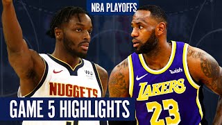 NUGGETS vs LAKERS GAME 5 - Full Highlights | 2020 NBA Playoffs