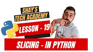 Python For Beginners | Lesson 19 - Slicing In Python | Python tutorial | #pythonbasics #python #Code