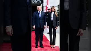 Proud of President Trump and First Lady Melania’s courage and patriotism. #shorts #melania #trump