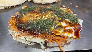 【福山市】地元民が絶賛する真の府中焼きを食べてみた