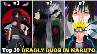 Top 10 Strongest Duo's in Naruto (தமிழ்) | Molotovboy