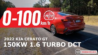 2022 Kia Cerato GT 0-100km/h & engine sound
