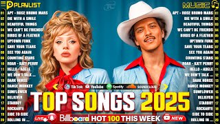 Lady Gaga, Bruno Mars, Rosé, Billie Eilish, Sabrina Carpenter, Benson Boone - Billboard Hot 100