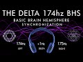 A Powerful And Secured Sleep -   DELTA 174 hz Brain Hemisphere Synchronization