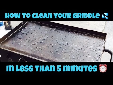 How To Clean Your ♨️ Blackstone Griddle In Less Than 5 Minutes How To Clean Your ♨️ Blackstone Griddle In Less Than 5 Minutes