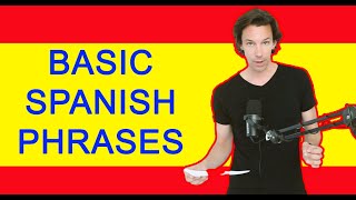 Basic Spanish Phrases For Beginners Part 1. Learn Spanish With Pablo