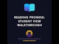 Microsoft Learning Accelerators: Reading Progress Student Walkthrough