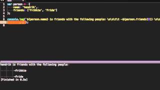 ES6: String Templates