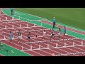 2017年度 兵庫選手権 男子110mh a決勝