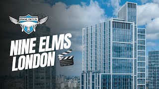 Epic Drone Footage Around MI5 \u0026 US Embassy in Nine Elms, London