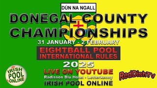 Donegal County Championships 2025 - Eightball Pool International Rules