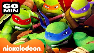 TMNT | 60 MENIT Momen Terbaik TMNT dari Musim ke-4! 👊 | Nickelodeon Bahasa