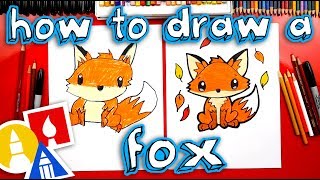 How To Draw A Cute Fox