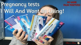 Pregnancy Tests I Will And Won't Be Using! FALSE POSITIVES + PCOS!