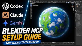 How to Setup Blender MCP with Claude, Codex & Gemini CLI