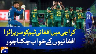 Afghan Team's Dreams Shattered in Karachi! SA vs Afg ICC Champions Trophy 2025